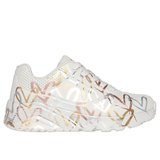 Chaussures Skechers Street™ x JGoldcrown : UNO Lite – Metallic Love (Enfant)