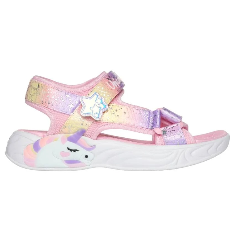 Claquettes Skechers S-Lights: Unicorn Dreams – Majestic Bliss (Enfant)