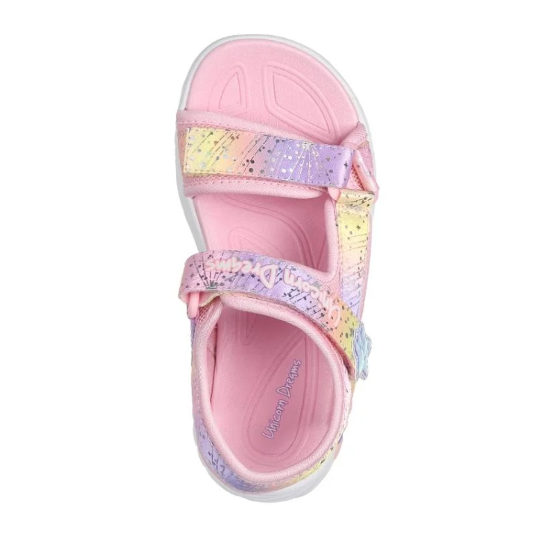 Claquettes Skechers S-Lights: Unicorn Dreams – Majestic Bliss (Enfant)