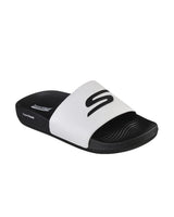 Claquettes Skechers Hyper Slide – Deriver (Homme) BLACK WHITE