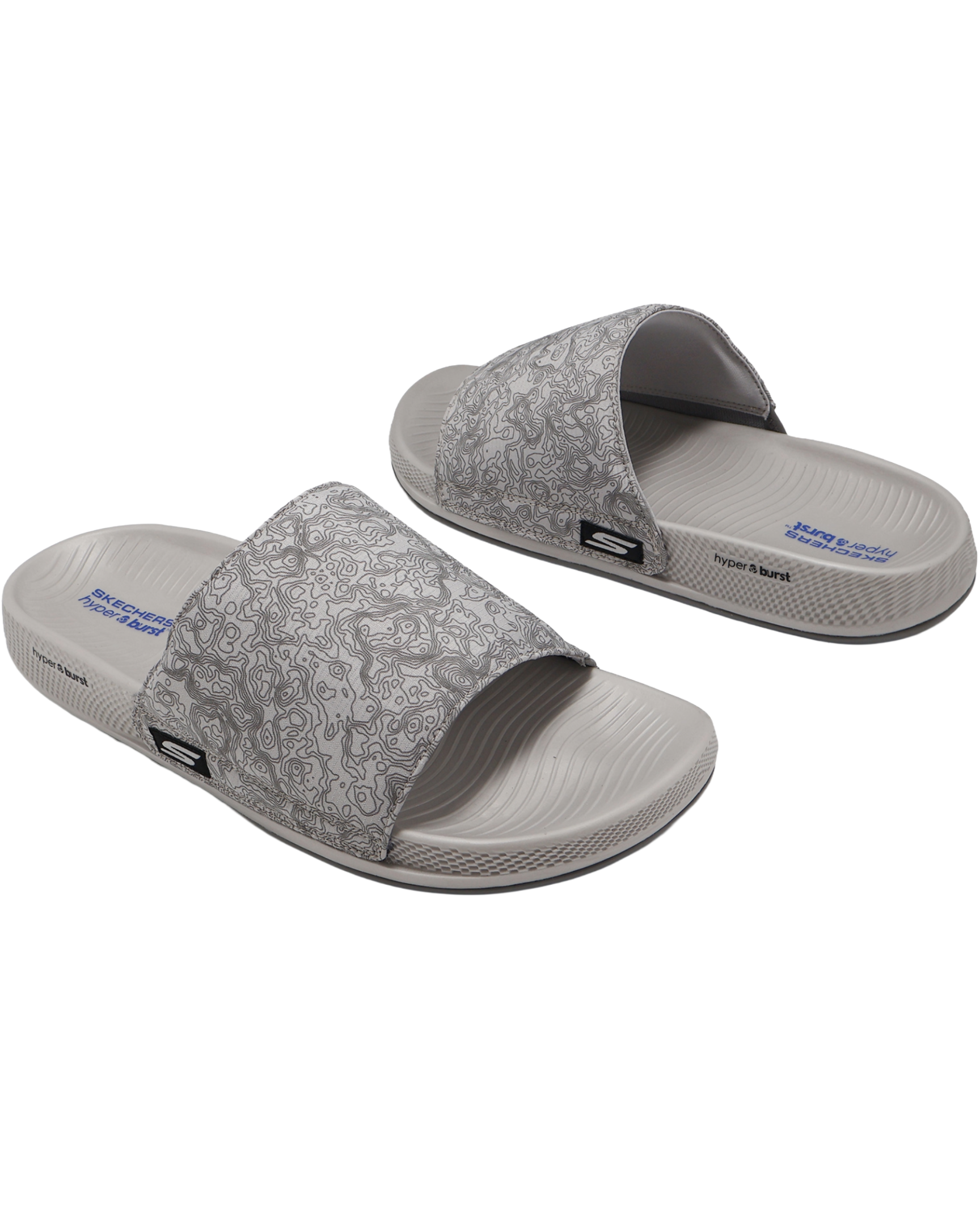 Claquettes Skechers Hyper Slide Topographic (Homme)