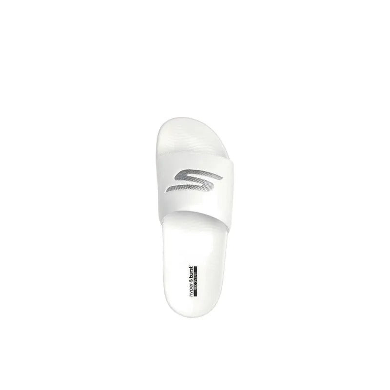 Claquettes Skechers Hyper Slide – Deriver (Homme) WHITE