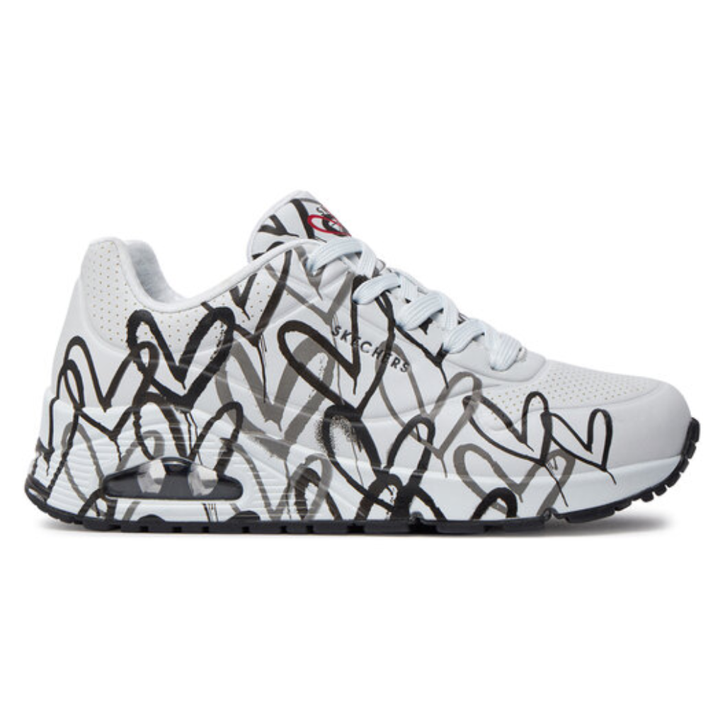 Chaussures Skechers x JGoldcrown : Skechers Street™ Uno – Spread the Love (Femme)